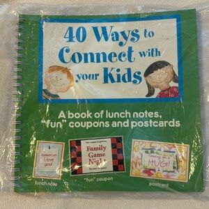 SimplyFun Booklet w/Removable Cards, Coupons and Postcards to connect with kids